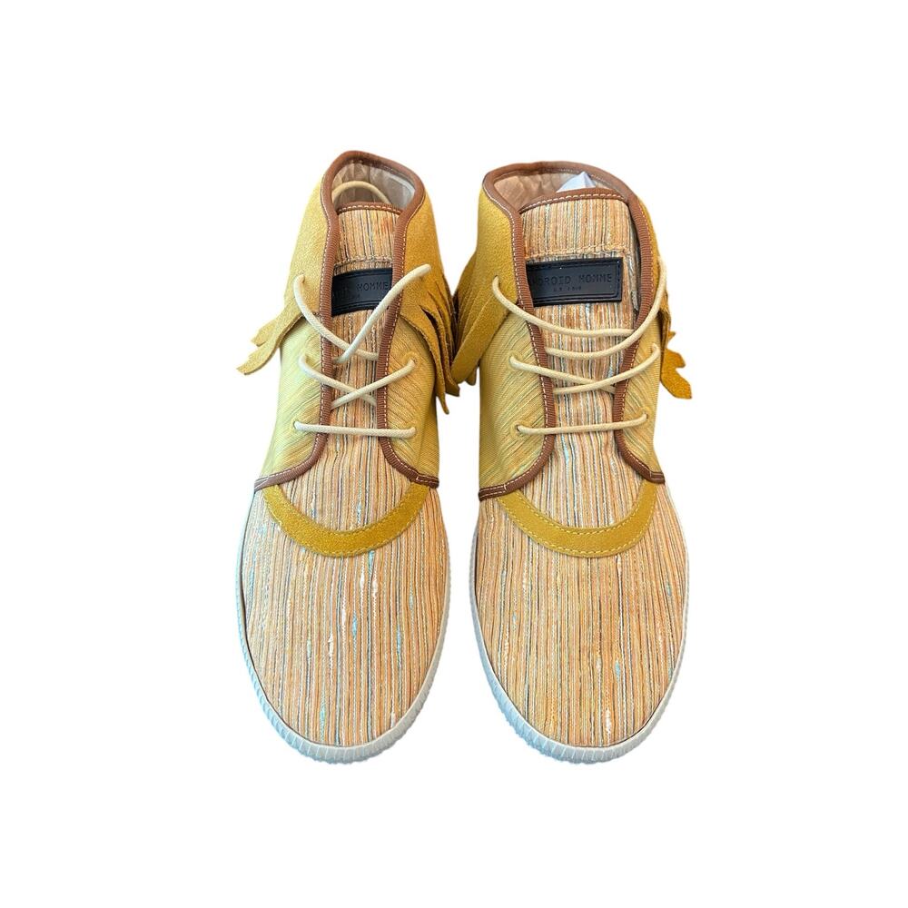 Android Homme Mach 2 Fringe Sneaker Shoes Lace Up Boho Western Casual Preppy 11 View 5